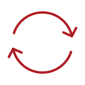 顧客のリピート率　アイコン